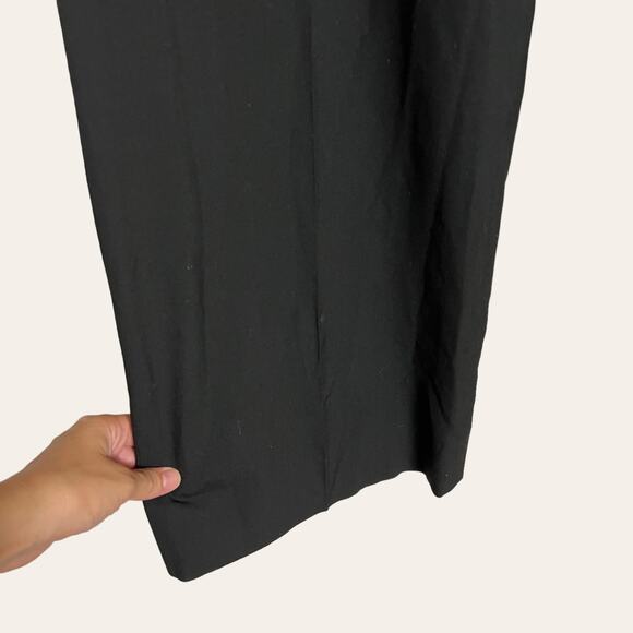 Robert Rodriguez Black Wide Leg Trouser Pants Size 10 - Picture 4 of 6